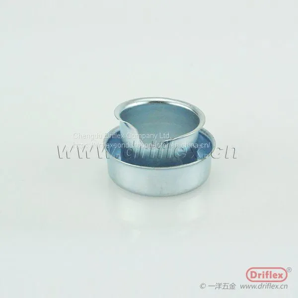 Driflex Screw in Type Ferrule Zinc Plated Steel Flexible Conduit Bushing photo-4