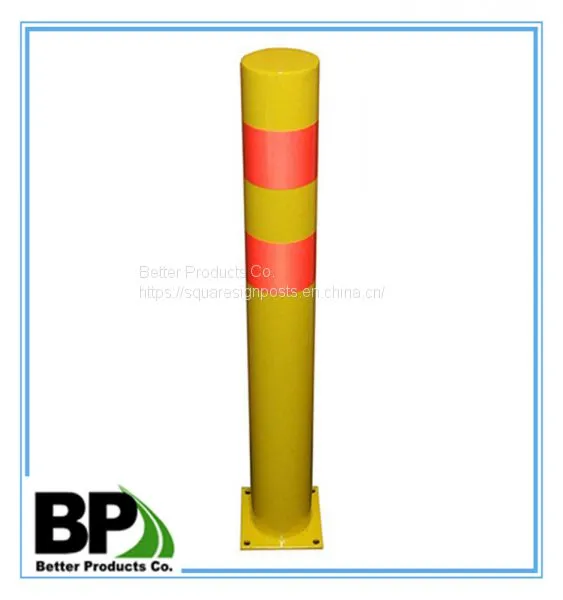 Heavy-Duty Welded Stainless Steel Bollard for Safety