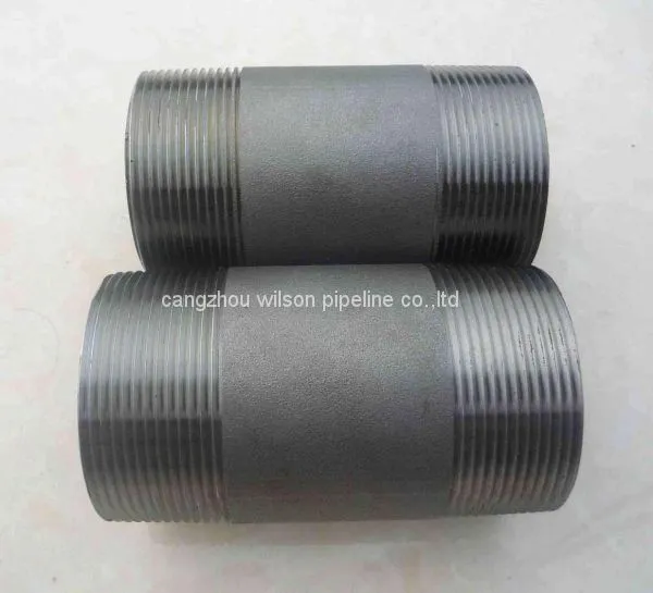 Socket Welded Forged Pipe Fitting A105 Seamless Nipple 3000 photo-2