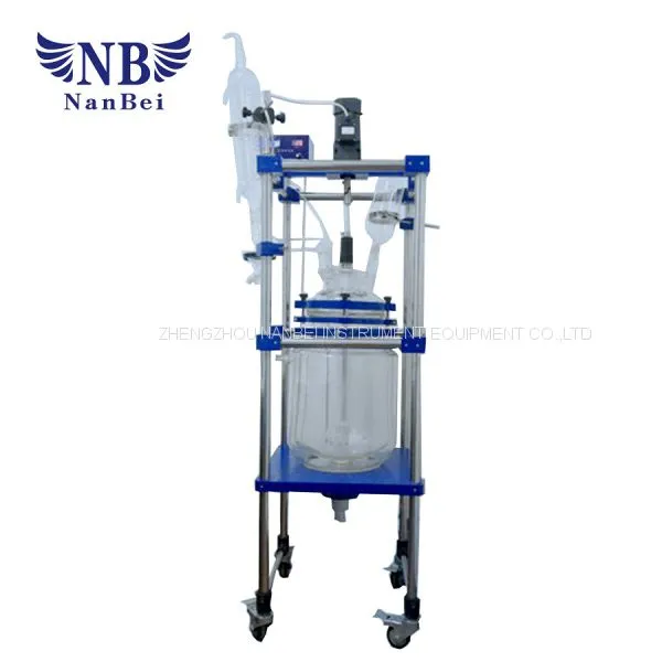 Laboratory 80L Single Glass Reactor With Ce photo-3