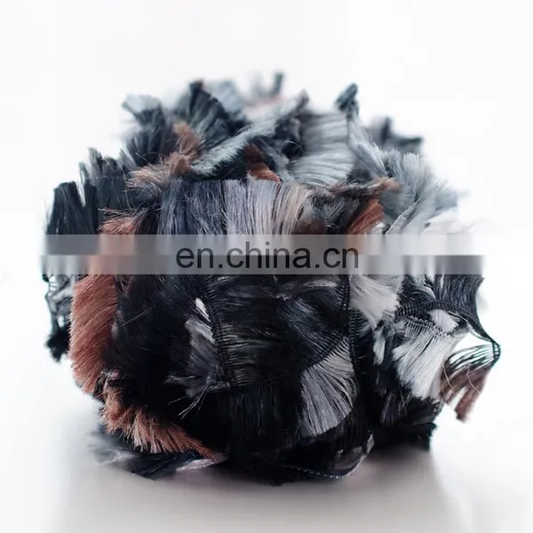 Feather Yarns 100% Polyester Yarn for Knitting Shoes photo-5