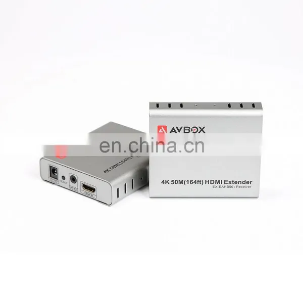 Extender 164ft(50m) 4K 30Hz Over Single Cat5e/6a/7 Ethernet Cable IR Control 3D Compliant EDID photo-3