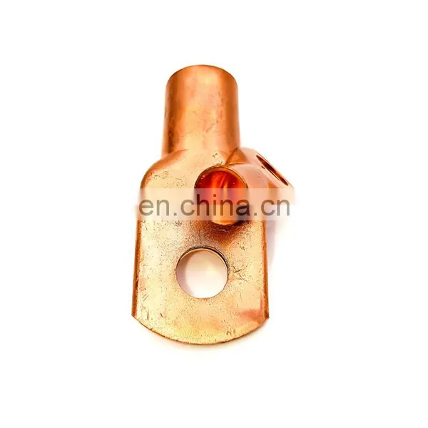100%pure Copper AWG 0/ 4/ 8 ga Copper Cable Terminals photo-5
