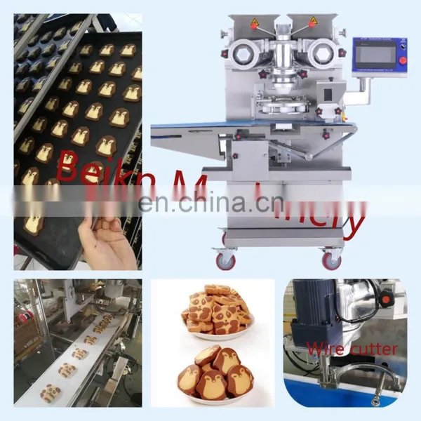 Professional Panda Biscuits Maker Filled Cookies Encrusting Machine photo-2