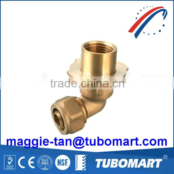 Brass Compression Pex Fitting for Pex Multilayer Water Pipe photo-4