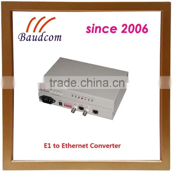 Protocol Converter Single Port E1 to Ethernet Converter