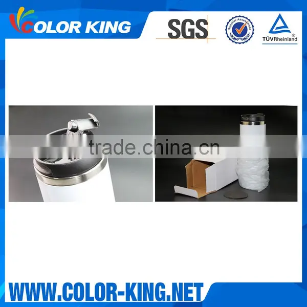 New Arrival Blank White Color Sublimation Printing 14oz Stainless Steel Mug Quality Choice photo-2