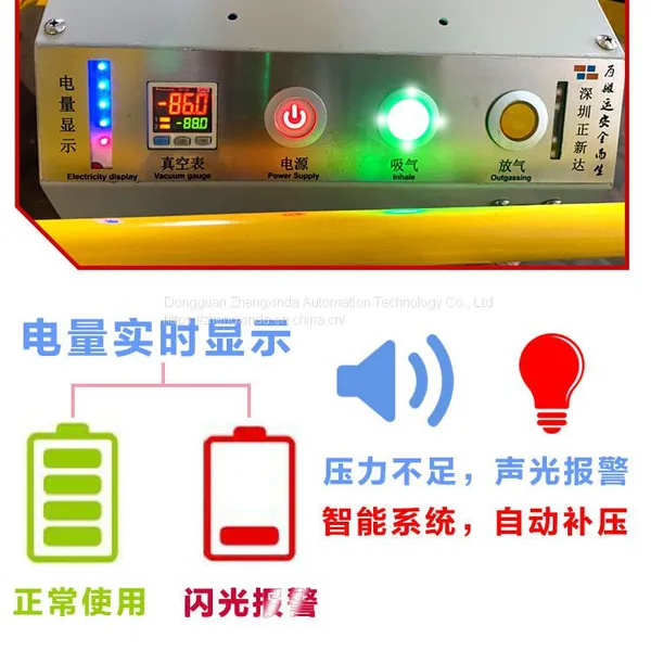 Zhengxinda 2600kg Electric Suction Cup Pneumatic Turnover Crane Vacuum Spreader Large Glass Suction Crane photo-2