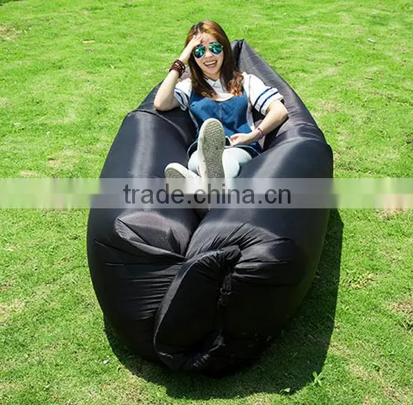 Inflatable Camping Beach Lazy Chair Bag Lounger Bag photo-3