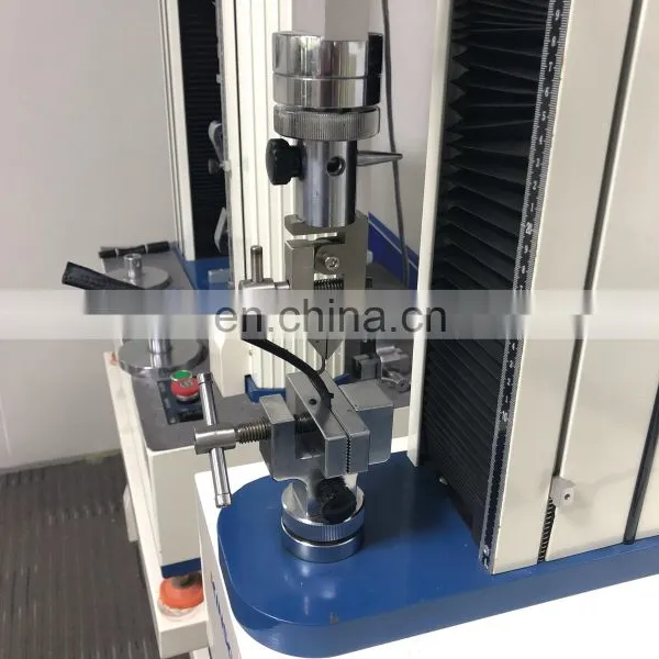 Single Column Fabric Strength Tester Test Apparatus Computer Servo Control Tensile Testing Machine photo-5