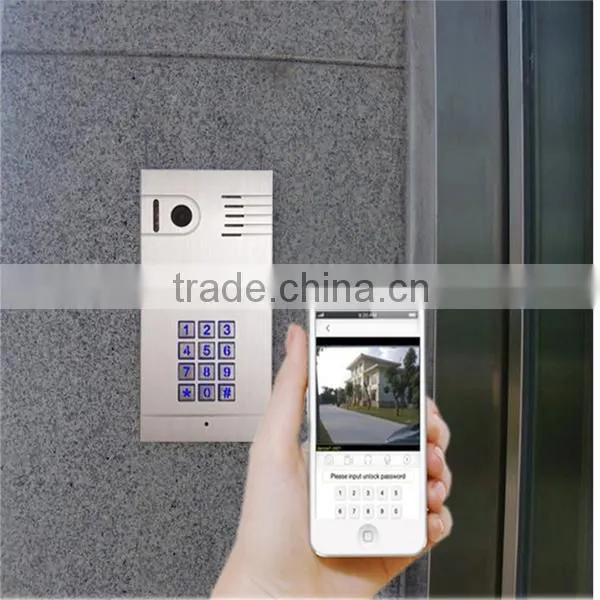 Home Automation New Arrival WIFI Ip Video Door Phone With IOS/Android App for Remote Controlling photo-2