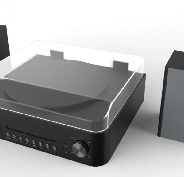 Stylish Turntable CD USB Player DAB Radio With WiFi Radio