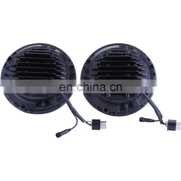 for Jeep RGB Led Headlight Mobile Phone Control Led Head Lamp With Led Ring photo-4