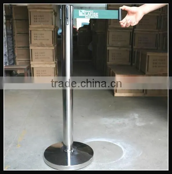 Stainless Steels Retractable Barriers and Queue Stand Line or Metal Belt Barriers Like Queue Barriers photo-2