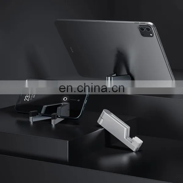 New Arrival Portable Aluminum Foldable Folding Mini Multifunctional Mobile Phone Computer Stand With All Smartphone photo-5