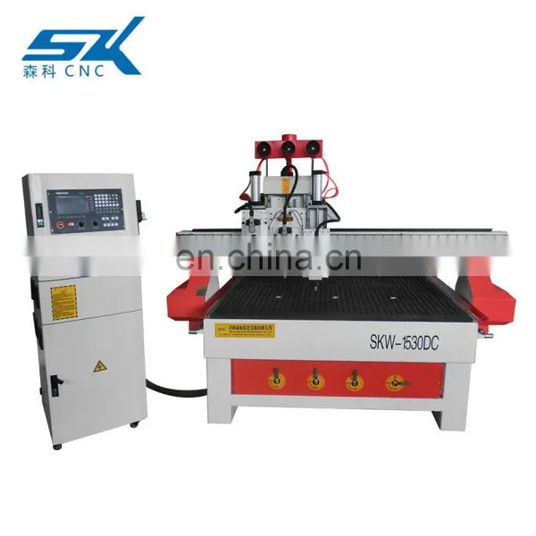 Wood Metal Acrylic Engraving Cutting Carving Milling Router Atc CNC Machine for Door Furniture Cabinet MDF Plywood Working photo-2