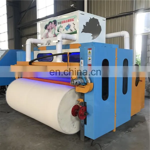 2020 Hot Sale Nonwoven Cotton Wool Fiber Carding Machine Nonwoven Machine photo-4