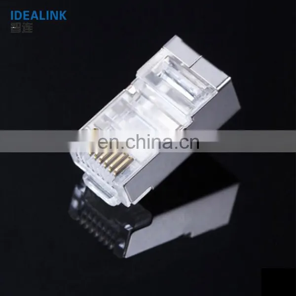 New Promotion 1000pcs Set Ftp Male Modular Plug 8p8c Cat5 / 6 RJ45 Keystone Connector photo-2