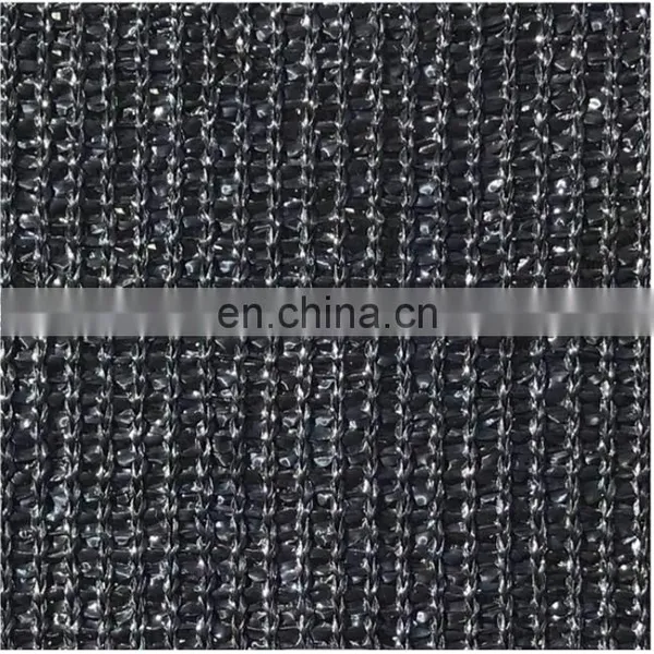 Outdoor 50% 115gsm Black HDPE UV Agricultural Greenhouse Net Round Silk Sun Shade Net photo-2