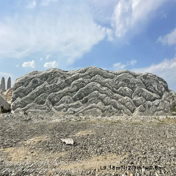 Landscape Stone Manufacturer, Landscape Stone Carving Decoration, Park Square School Motto Door Stone Taishan Stone