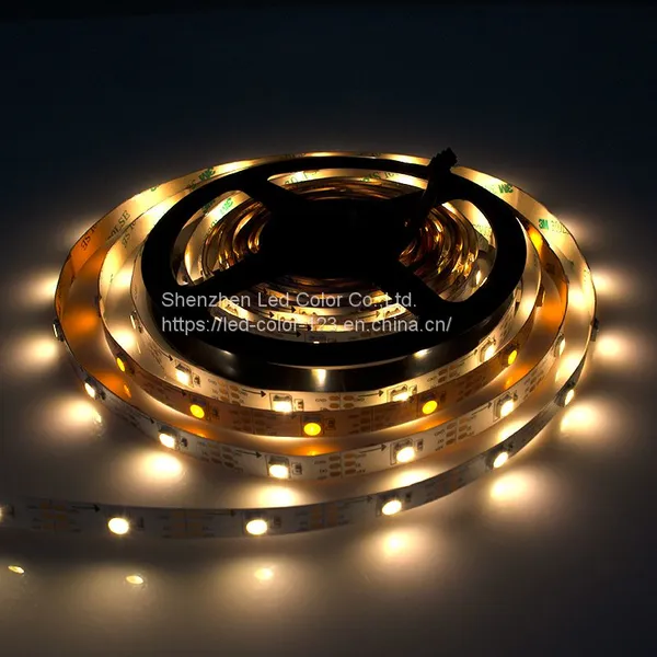 DC5V 18W/M 60leds/M PCB10MM 5050 LED W/WW Smart LED Strip Decoration Digital LED Strip photo-4