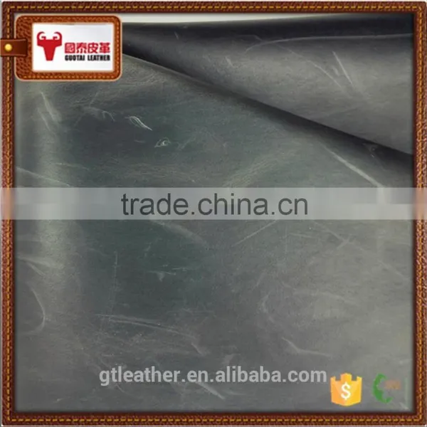 Oil Pull up Wax Cow Leather for Shoes photo-2
