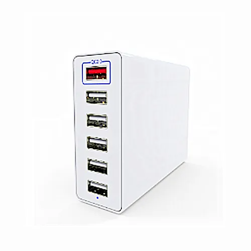 Fashionable QC2.0 USB Charger Desktop Rapid Station Charging For All Phone