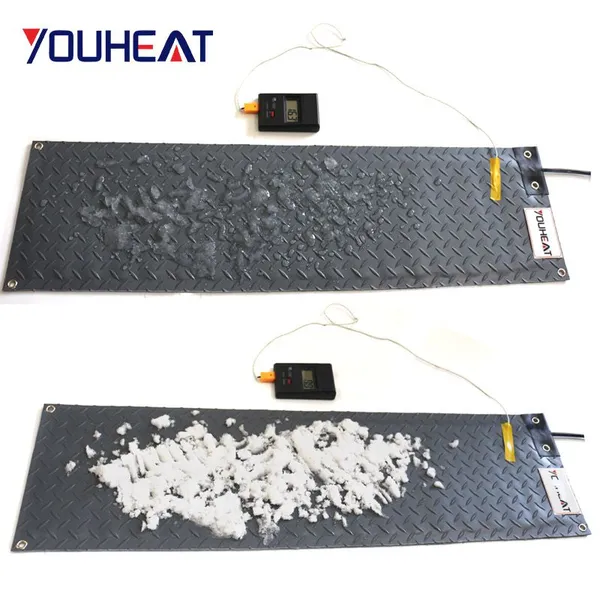 Easy Install Snow Melting Heating Mat Outdoor Rubber Heating Mat photo-3