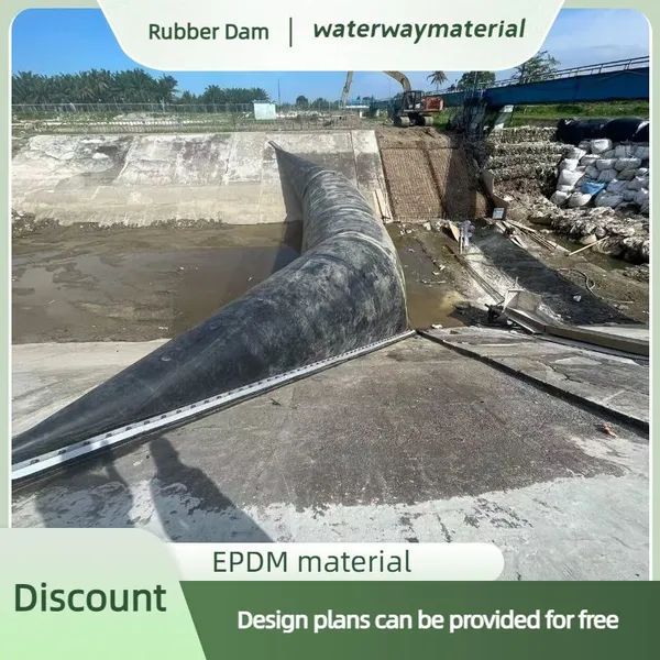 Foldable Rubber Dam for Flexible Water Level Control photo-2