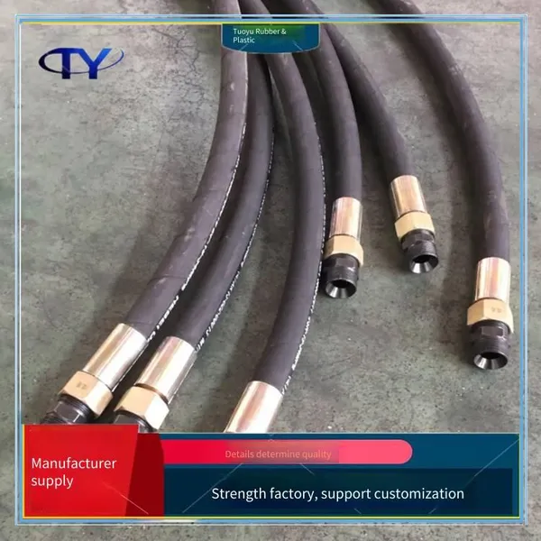 Underground Coal Mine High-pressure Rubber Hoses, Large-diameter Mud Rubber Hoses, Widely Used, High-pressure and High-temperature Resistant, Steam Hoses photo-3