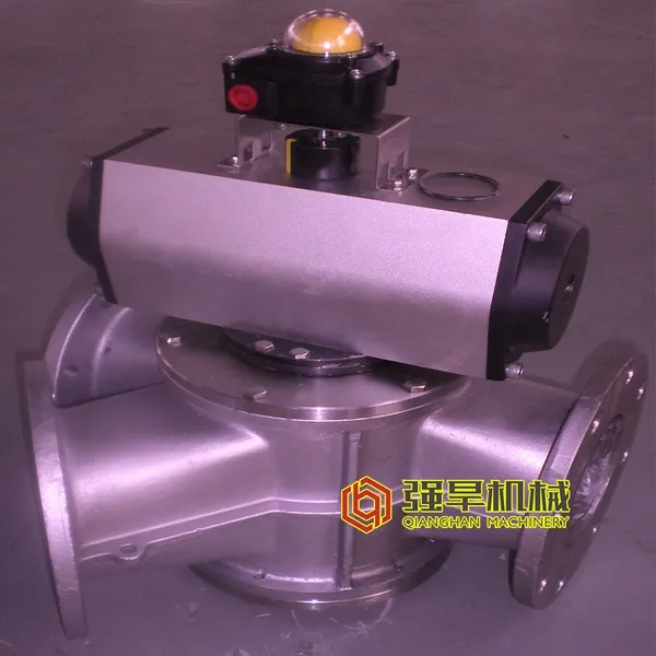 Pneumatic Y-type Three-way Diverter Valve photo-3