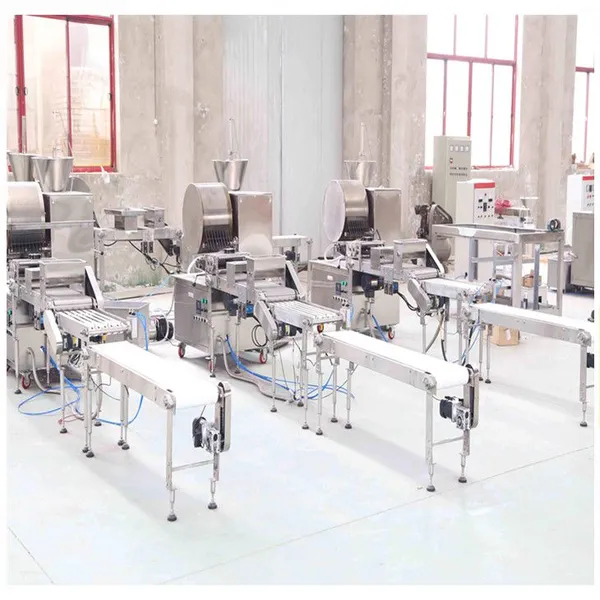 Factory Price Chinese Automatic Spring Roll Pastry Sheet Forming Baking Stuffing Wrapping Making Machine Production Line photo-6