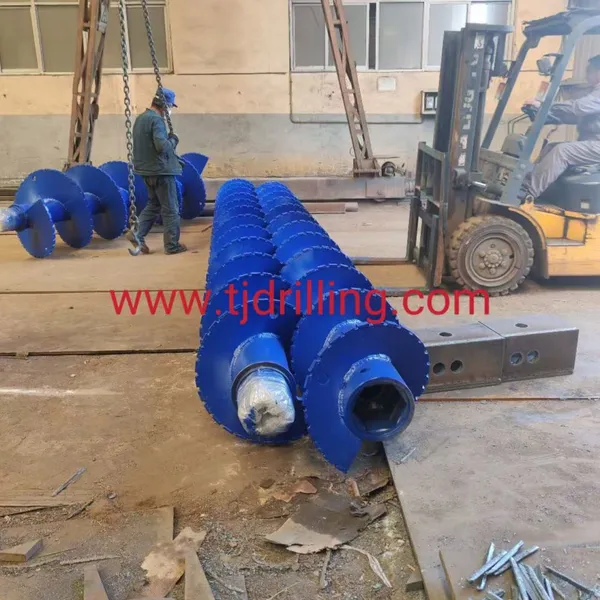Xhd5*600MM CFA шнек с соединителем CFA SOILMEC xhd5, используемый на буровой установке CFA SOILMEC SF55 для свай CFA