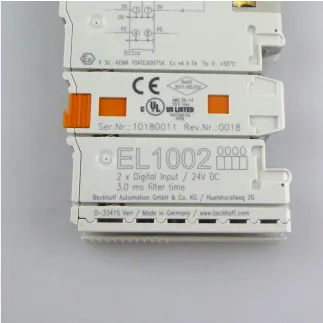 Beckhoff EL1002 EtherCAT Digital Input Terminal 2-Channel Industrial Automation I/O Module for PLC Systems photo-5