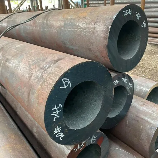 High Quality ASTM A106 5L 10# 20# 45# Q235 Q345 Carbon Seamless Steel Pipe for Construction Machinery Oil Water Transportation photo-3