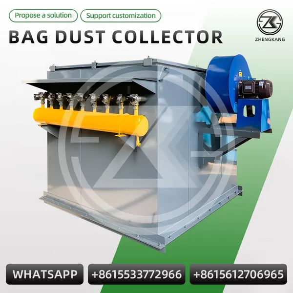 Factory Direct Pulse Jet Baghouse Dust Collector Industrial Bag Filter Dust Collection System Support OEM ODM Custom photo-2