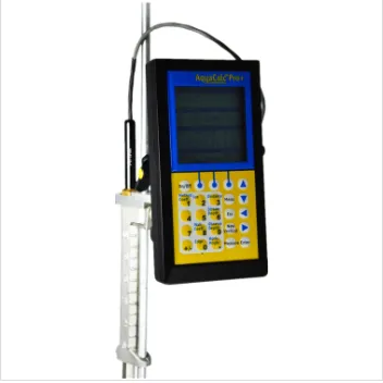GURLEY AquaCalc 5000 Handheld Flow Velocity Meter 0.1‑18 Ft/s 9 Cross‑Section Data Storage for Hydrological Field Survey
