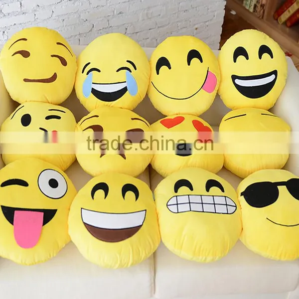 Plush Emoji Pillows New Design Products for 2015 photo-3