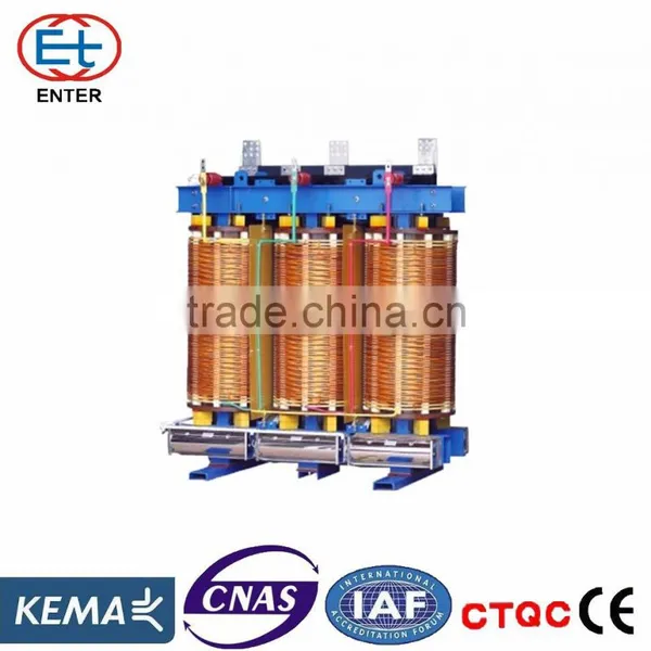 25 Kva 20kv Toroidal Coil Structure and 3 Phase Electrical Transformer Dry Type Transformer