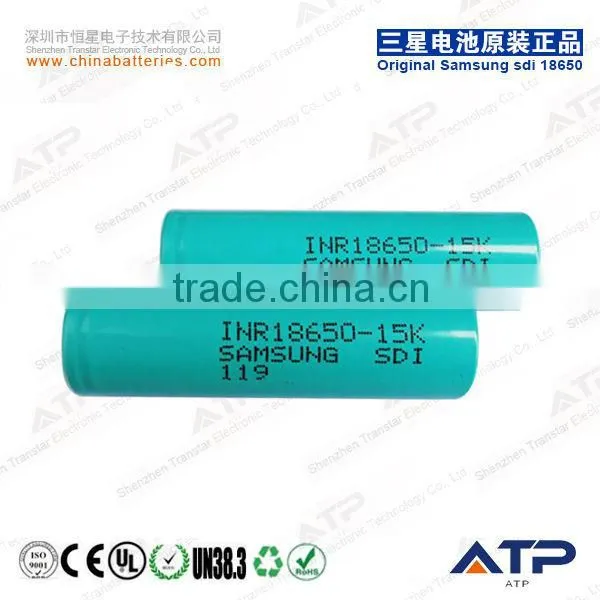 3.6v 1500mah Battery / Li-ion Samsung 1500mah / Samsung 18650 15k photo-3