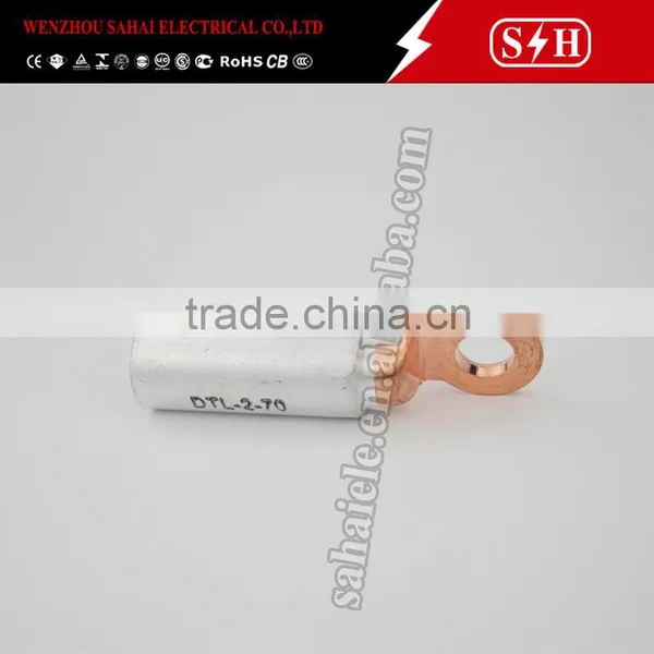 High Quality DTL Cable Lugs Copper Aluminium Bimetal Connecting Terminal photo-5