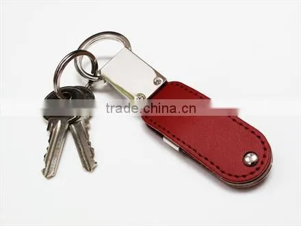 Custom Design Leather Usb Keys Logo Printing photo-3