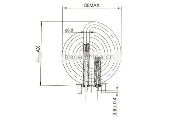 120v 1500wcopper Electric Boiler Heating Element for Kettle photo-2