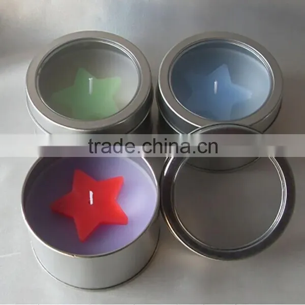 Silvery Travel Tin Candle/scented Candle/tin Candle photo-3