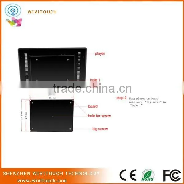 Wall-mounted Multi-media Self-service Touchscreen Kiosk photo-3