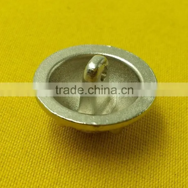 18mm Dome Shape Fancy Metal Shank Button For Ladies Wear -- MJ2382 photo-5