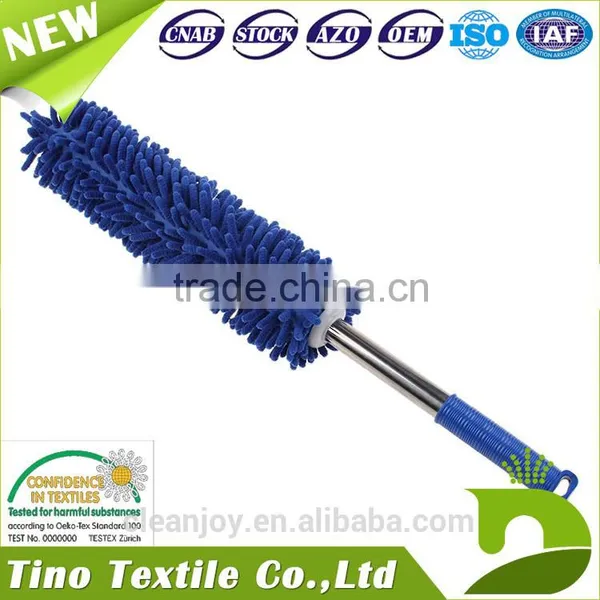 Microfiber Duster Lint Free Reusable Chenille Feather Duster photo-4