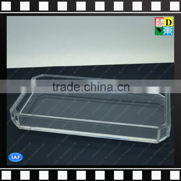 Acrylic Clear Bathroom Shower Tray/towel Holder