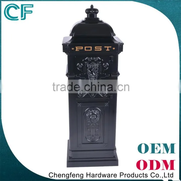 Hot Sale Cast Aluminiun Residential Victorian Letterbox Uk Style photo-5