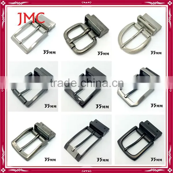 Fashion High Quality Belt Buckle Metal Pin Type Buckle Reversible Belt Buckle photo-5